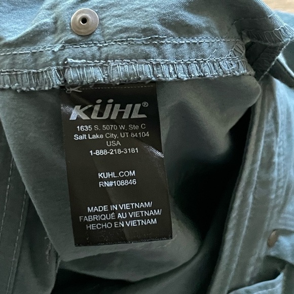 Kuhl Splash Shorts Blue UPF 50 Hiking Gorpcore - Picture 7 of 10